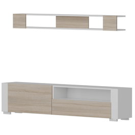 Hanah Home Mueble para TV Arya - Blanco y Córdoba